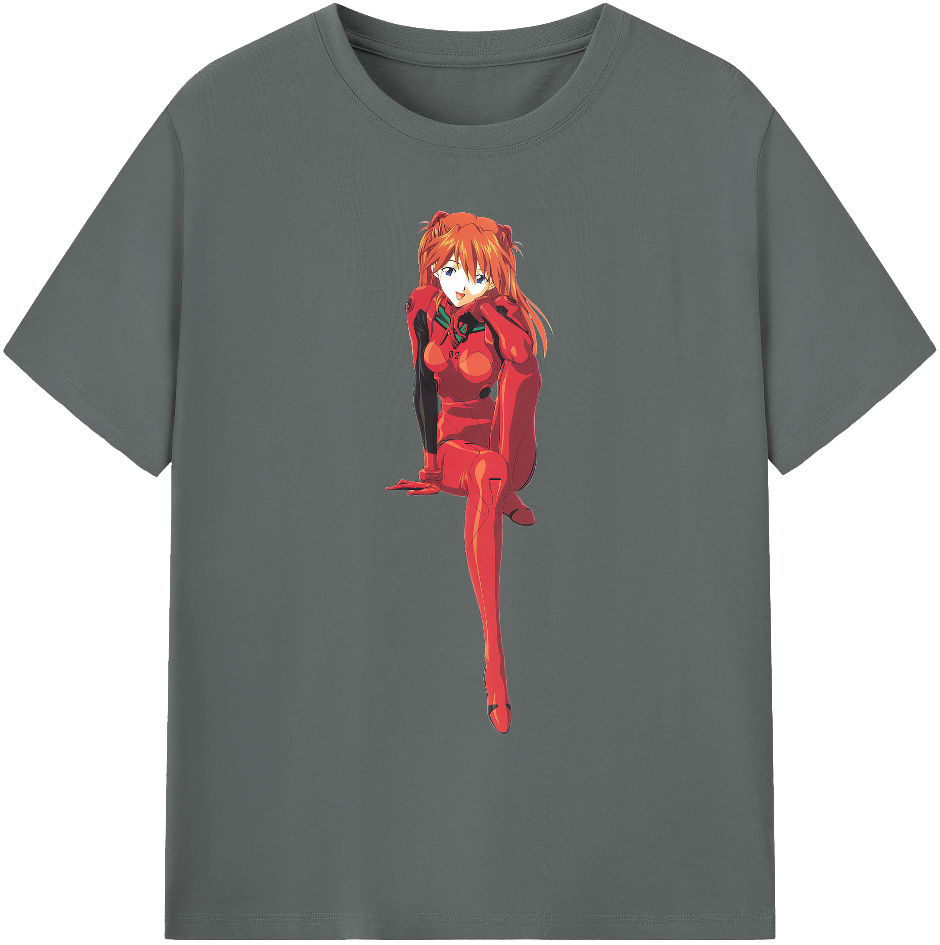 （画像用） EVA 新世紀エヴァンゲリオン 綿100％ メンズ半袖Tシャツ｜肌触りやわらか＆通気性